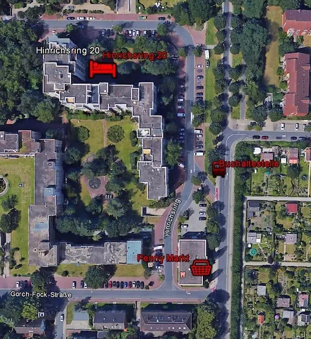 Apartamento Schoene 2-Zimmerwohnung In Hannover-List